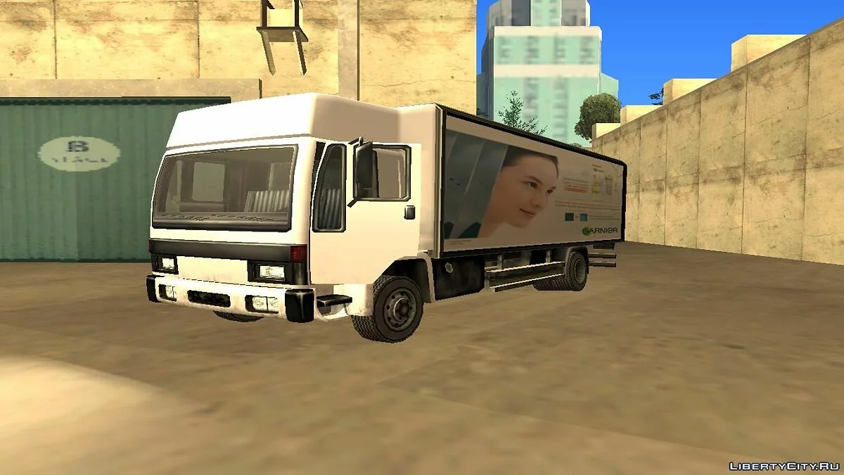 Anúncios Dft30 Box Truck v2 / GTA San Andreas