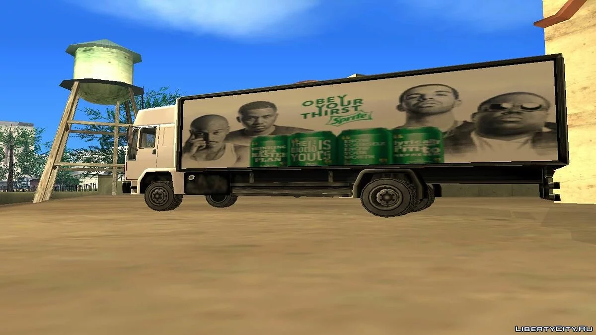 Anúncios Dft30 Box Truck v2 / GTA San Andreas