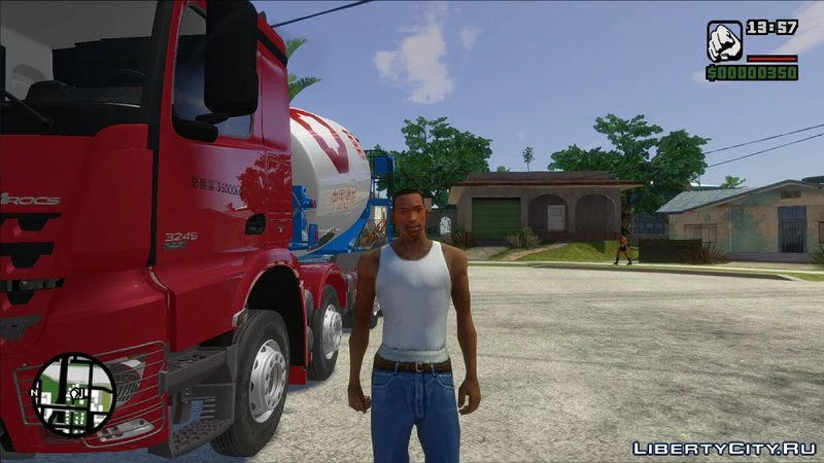 Mercedes-Benz Arocs 3240 B E6 8x4 / GTA San Andreas