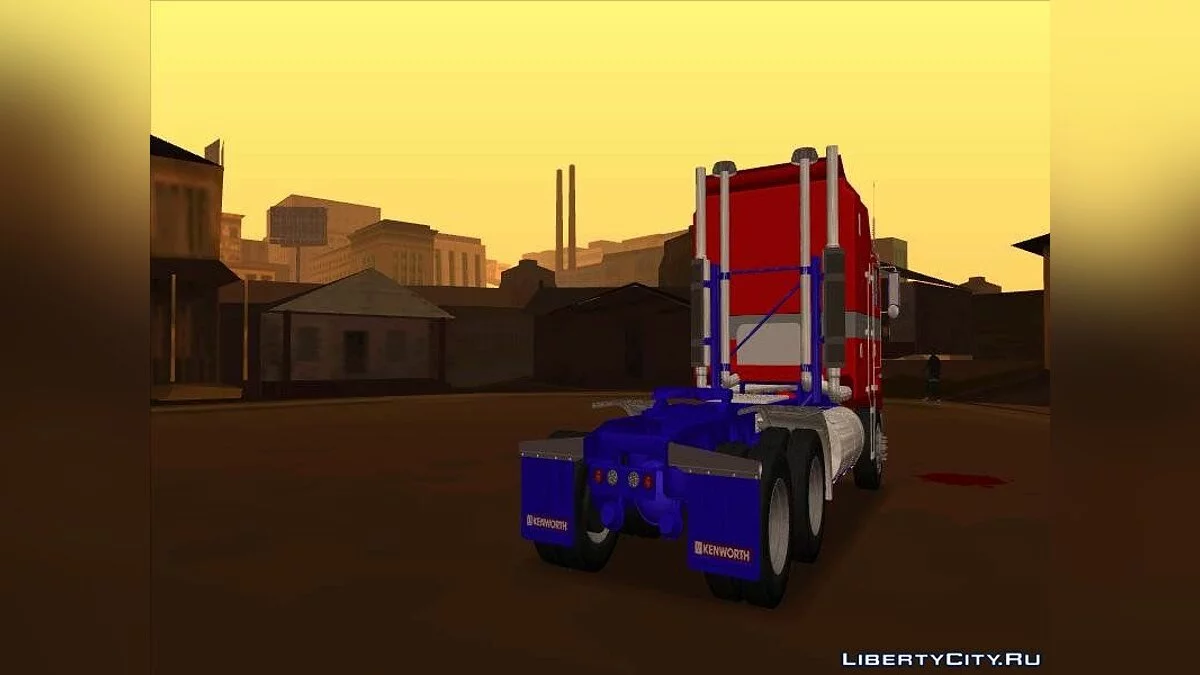 Оптимус Прайм Репінтований Кенворт К100 / GTA San Andreas