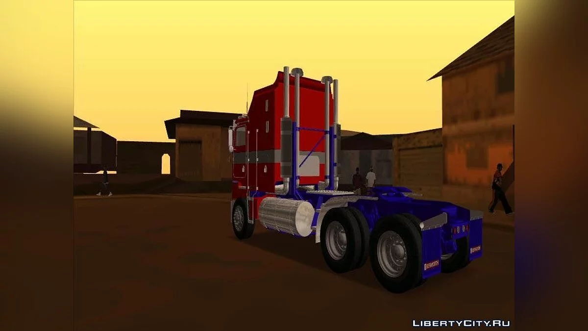 Оптимус Прайм Репінтований Кенворт К100 / GTA San Andreas