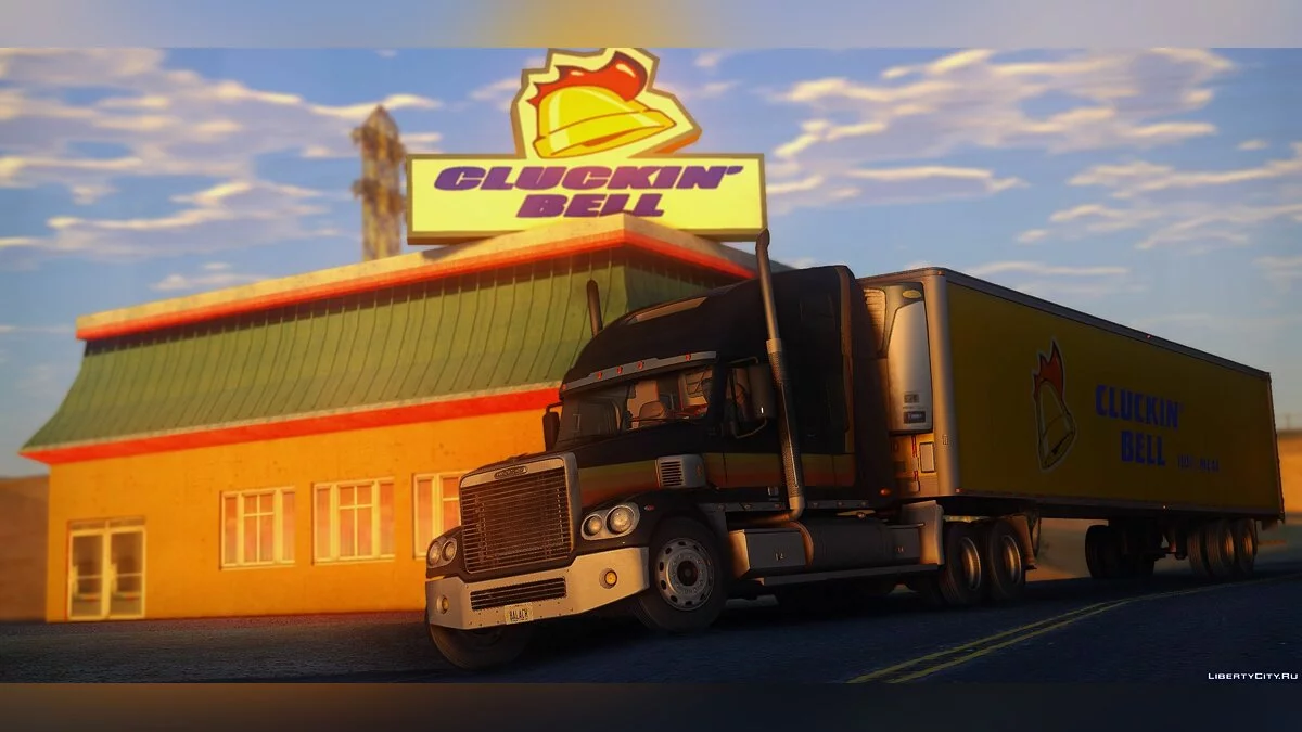 Freightliner Coronado 70" Atap Tinggi SleeperCab 2003-2005 / GTA San Andreas