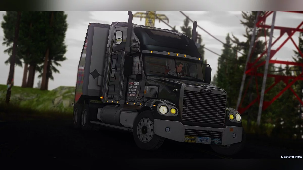 Freightliner Coronado 70" Atap Tinggi SleeperCab 2003-2005 / GTA San Andreas