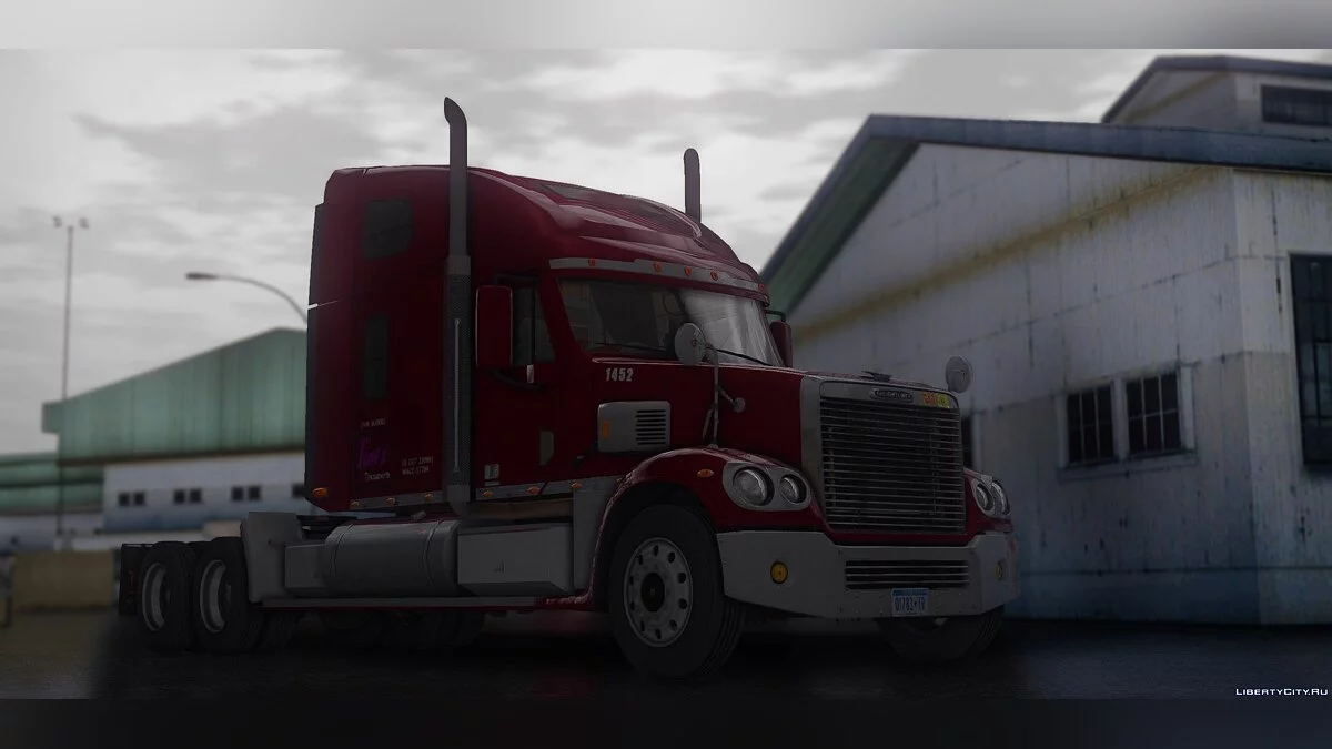 Freightliner Coronado 70" Atap Tinggi SleeperCab 2003-2005 / GTA San Andreas