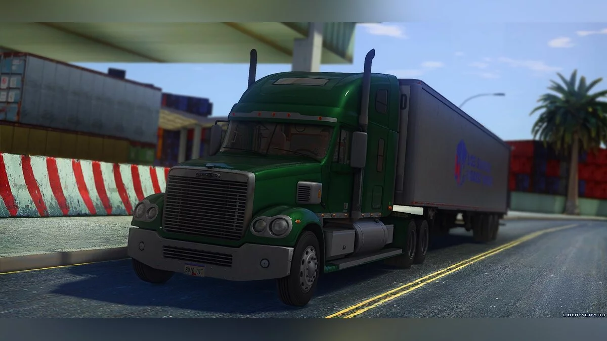 Freightliner Coronado 70" Atap Tinggi SleeperCab 2003-2005 / GTA San Andreas