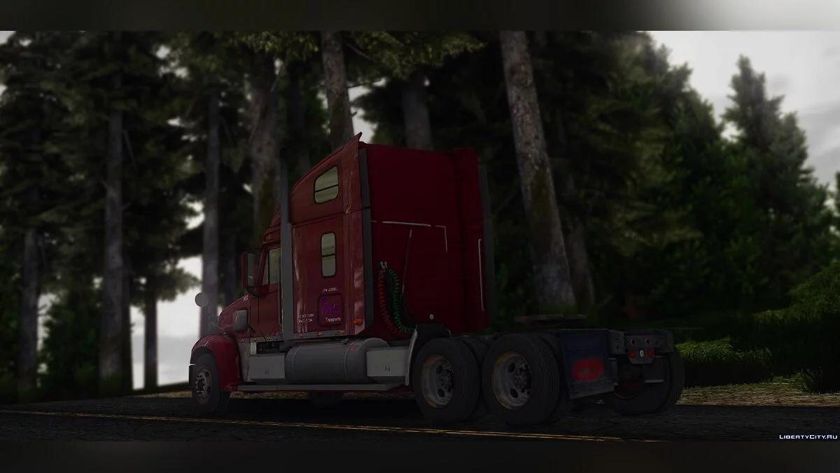 Freightliner Coronado 70" Atap Tinggi SleeperCab 2003-2005 / GTA San Andreas