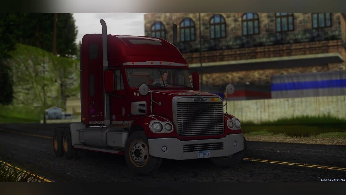 Freightliner Coronado 70" Atap Tinggi SleeperCab 2003-2005 / GTA San Andreas