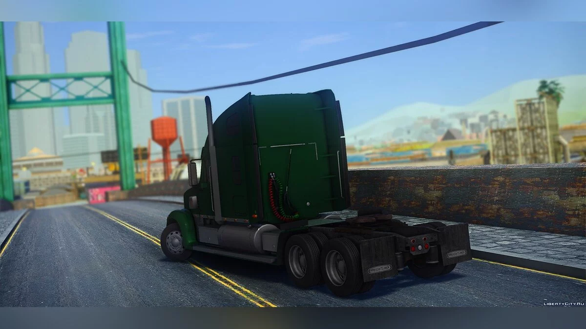 Freightliner Coronado 70" Atap Tinggi SleeperCab 2003-2005 / GTA San Andreas