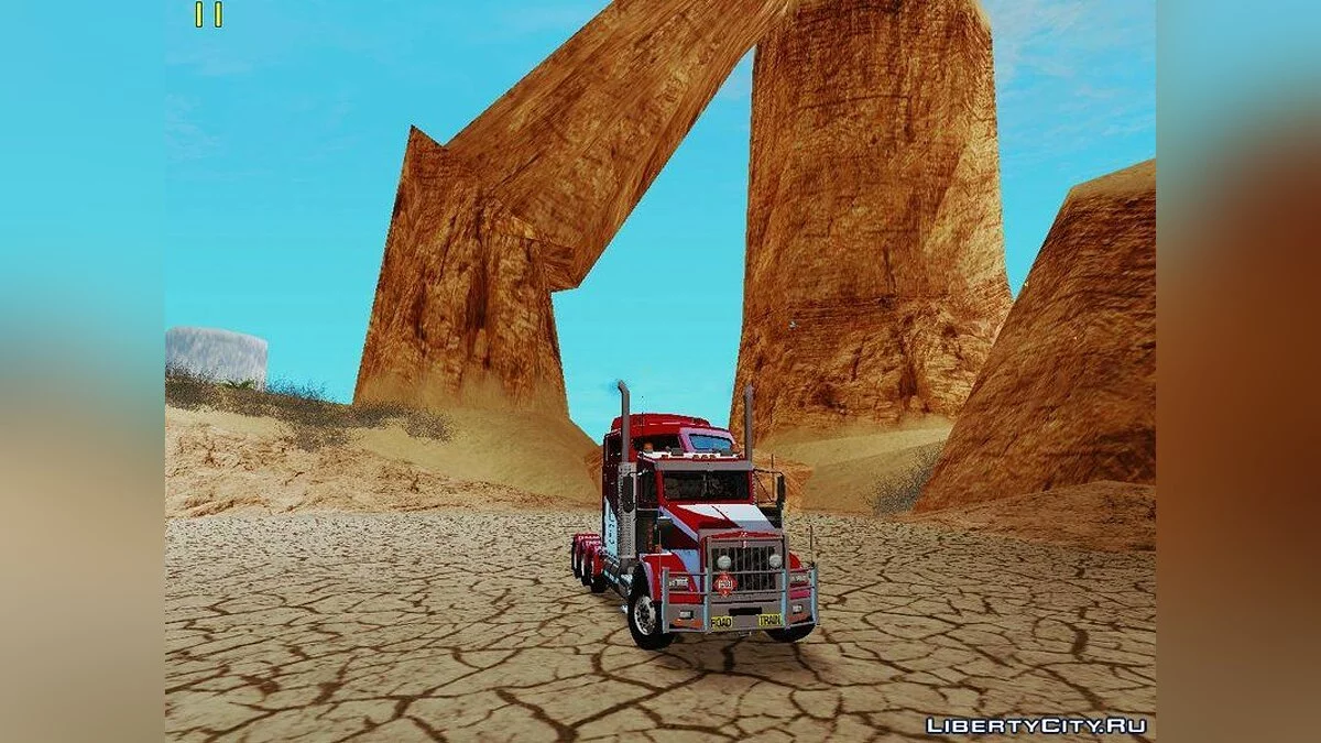 Kenworth T800 Дорожній Поїзд / GTA San Andreas