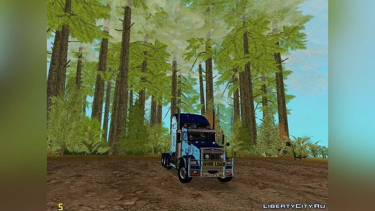 Kenworth T800 Дорожній Поїзд / GTA San Andreas