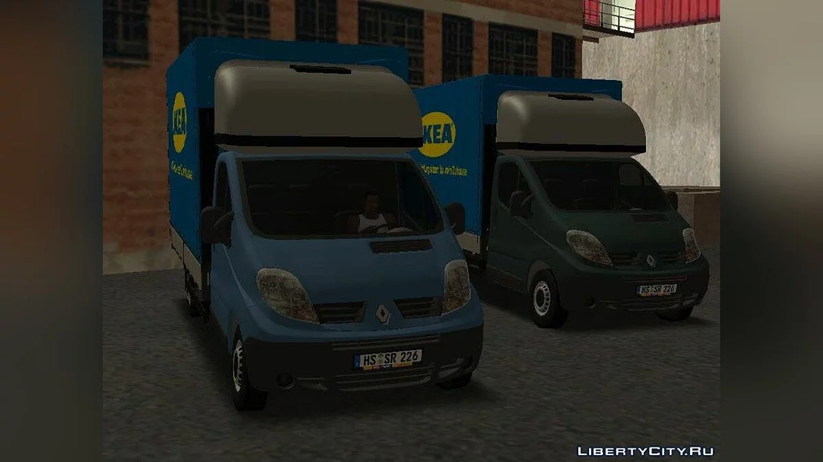 雷诺特拉菲克Mk2工人v2 / GTA San Andreas