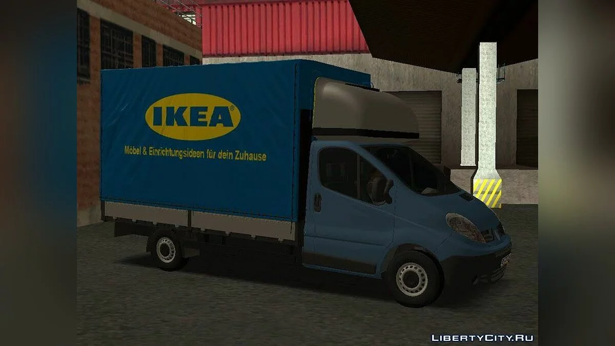 雷诺特拉菲克Mk2工人v2 / GTA San Andreas