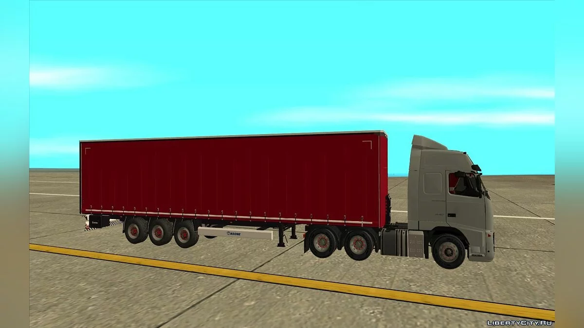 Volvo FH16 no estilo da empresa