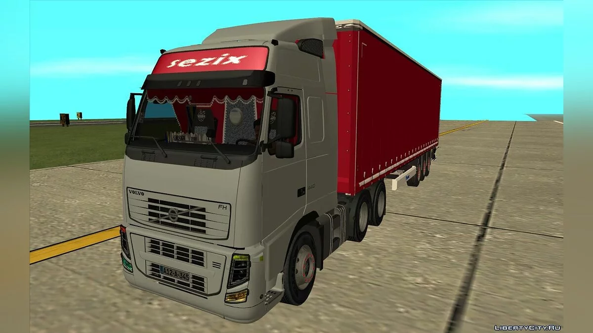 Volvo FH16 no estilo da empresa