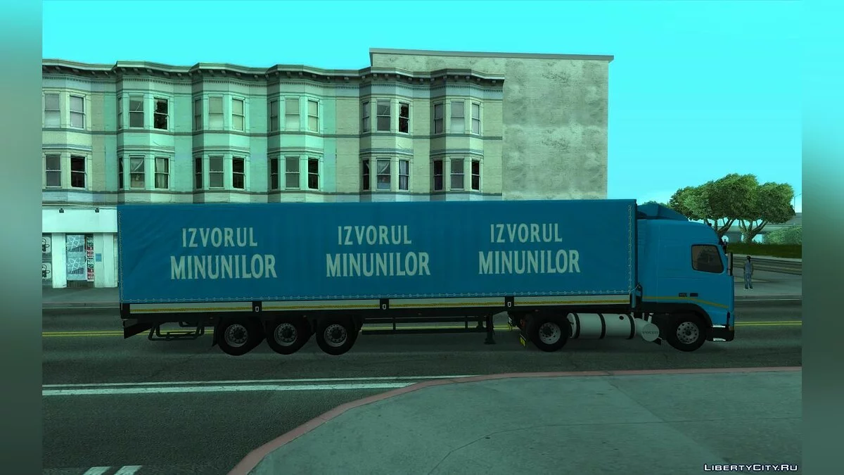 1998 Volvo FH12 Source of Wonders + Trailer / GTA San Andreas