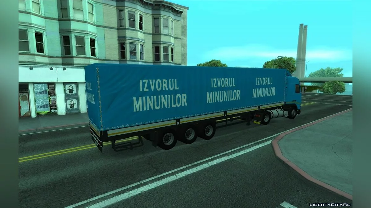 1998 Volvo FH12 Source of Wonders + Trailer / GTA San Andreas
