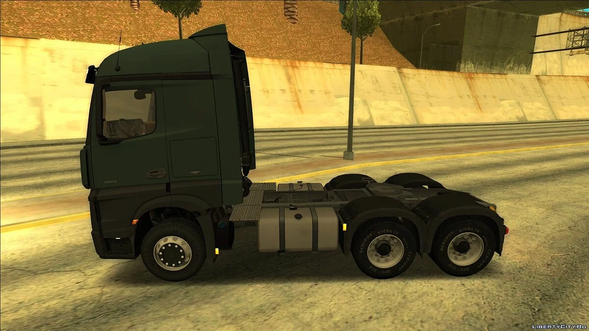 Mercedes Actros MP4 Stream Space / GTA San Andreas