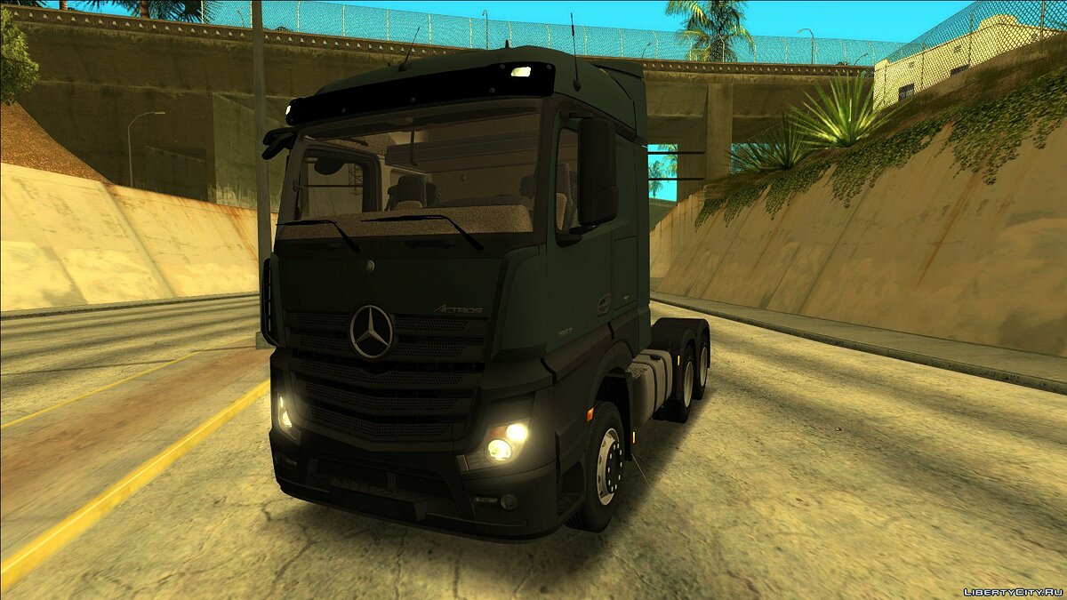 Mercedes actros для гта 5 фото 20