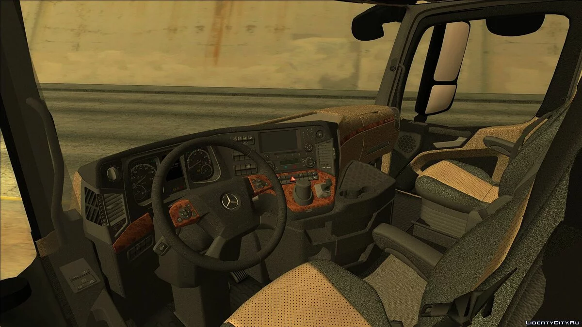 Mercedes Actros MP4 Stream Space / GTA San Andreas