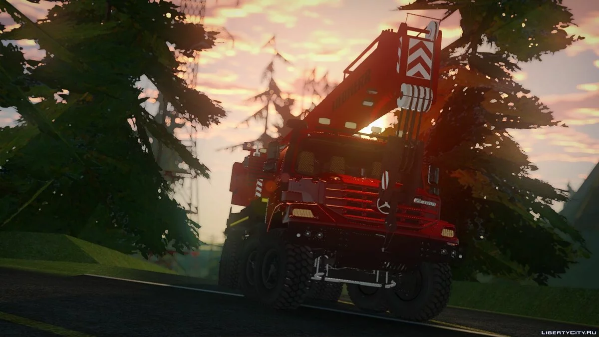 Mercedes-Benz Zetros 2733 Автокран / GTA San Andreas