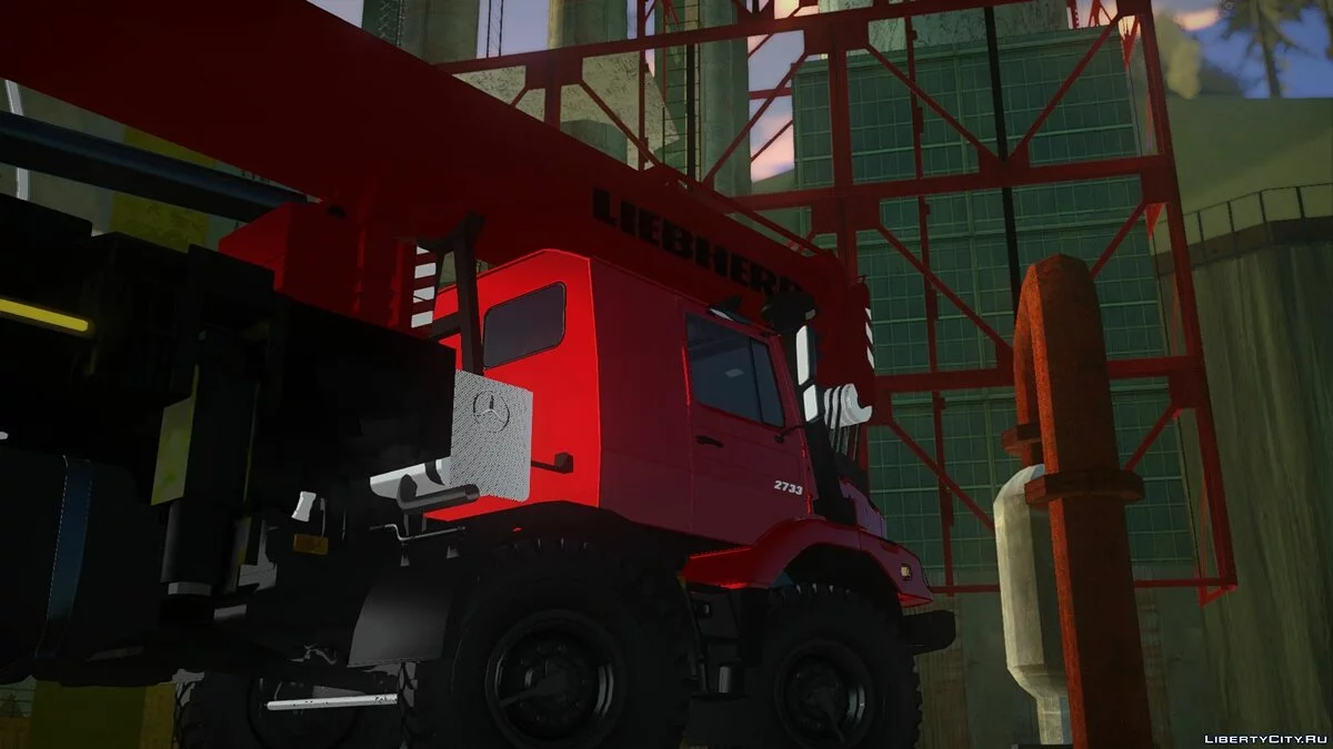 Mercedes-Benz Zetros 2733 Автокран / GTA San Andreas