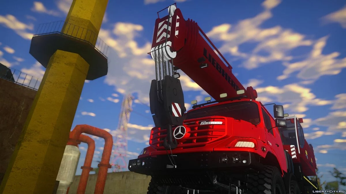 Mercedes-Benz Zetros 2733 Автокран / GTA San Andreas