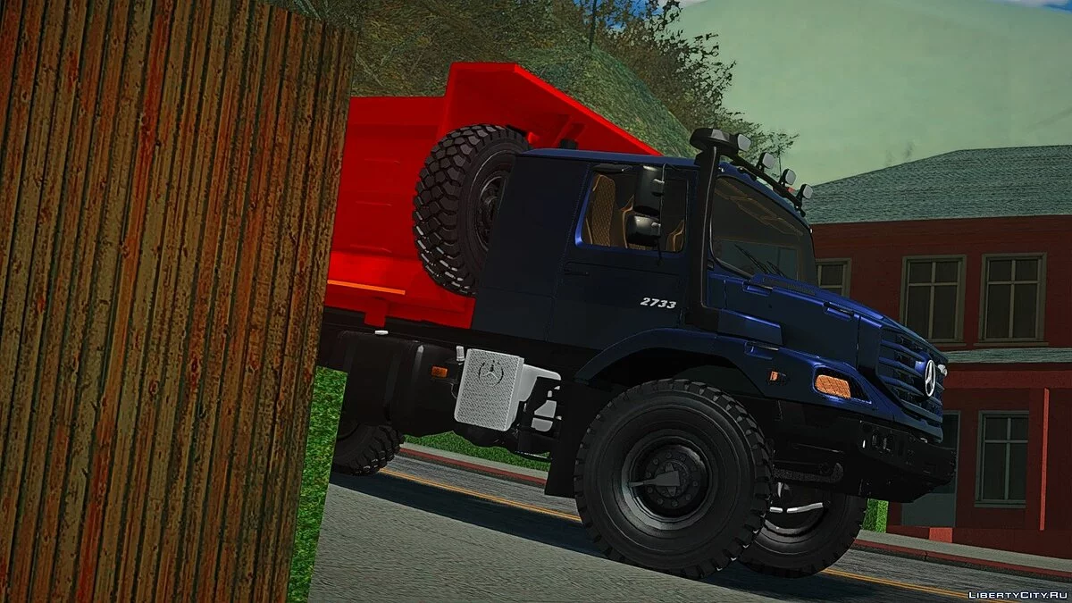 Mercedes-Benz Zetros 2733 Самоскид / GTA San Andreas