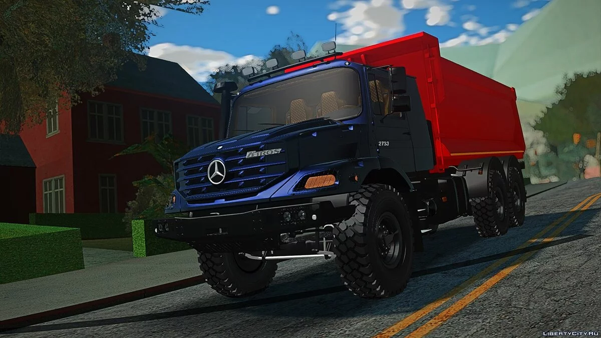 Mercedes-Benz Zetros 2733 Самоскид / GTA San Andreas