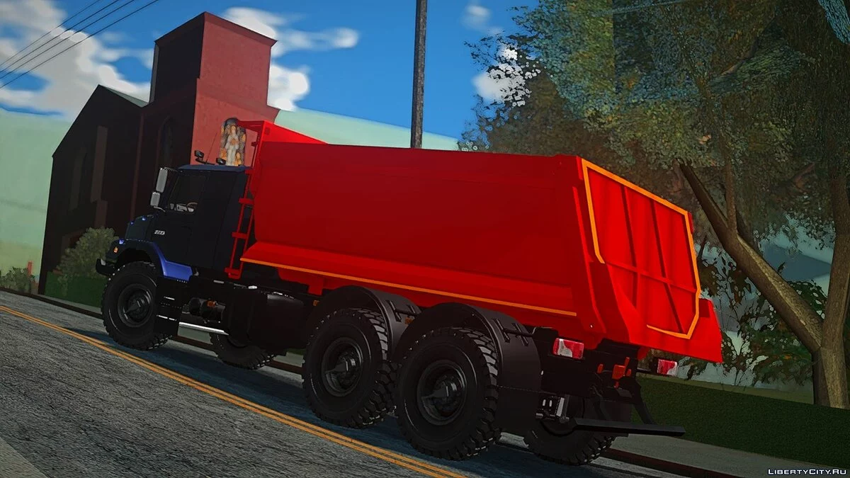 Mercedes-Benz Zetros 2733 Самоскид / GTA San Andreas