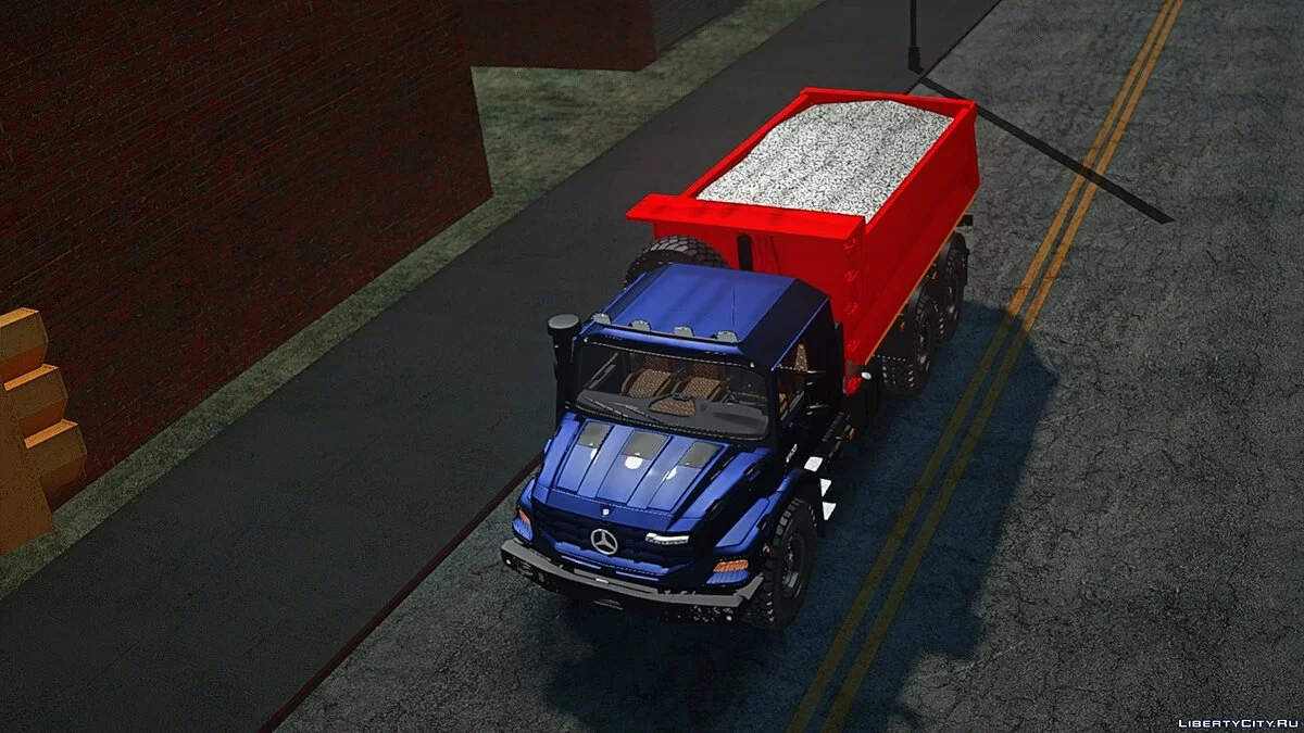 Mercedes-Benz Zetros 2733 Самоскид / GTA San Andreas