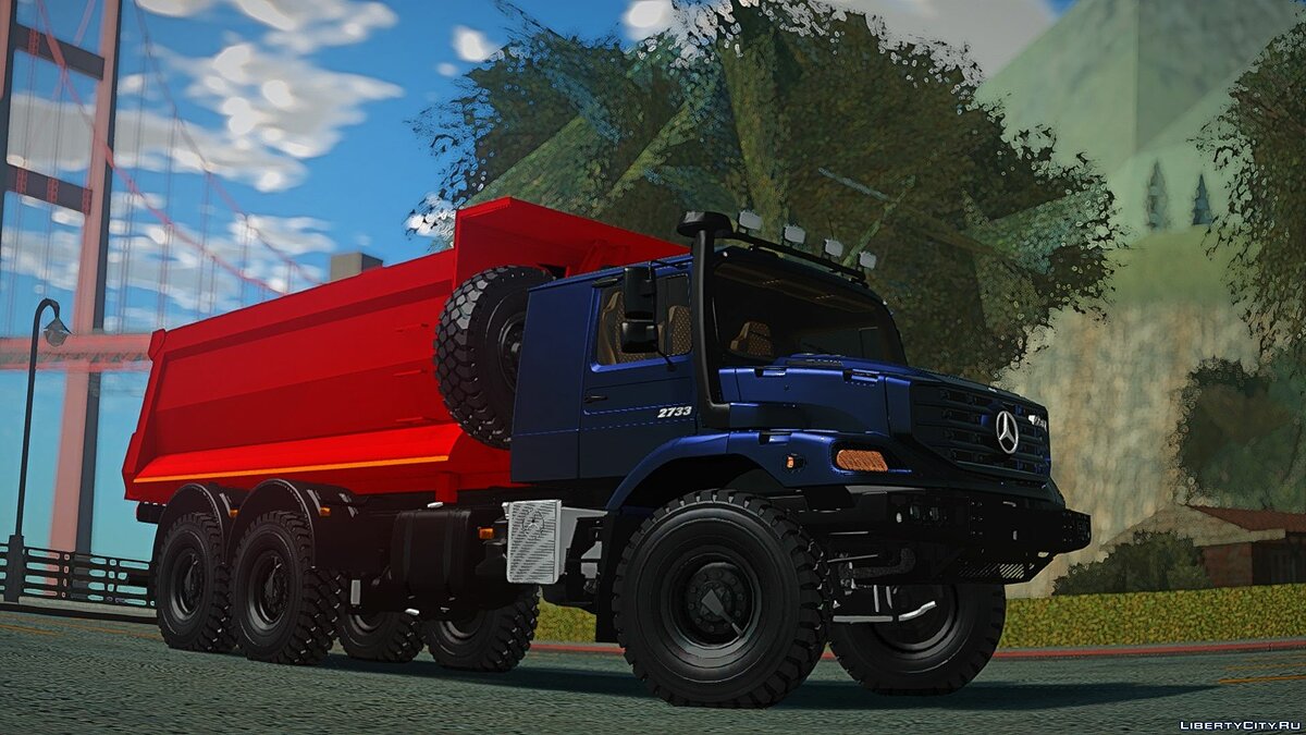 Mercedes Zetros Fire Truck