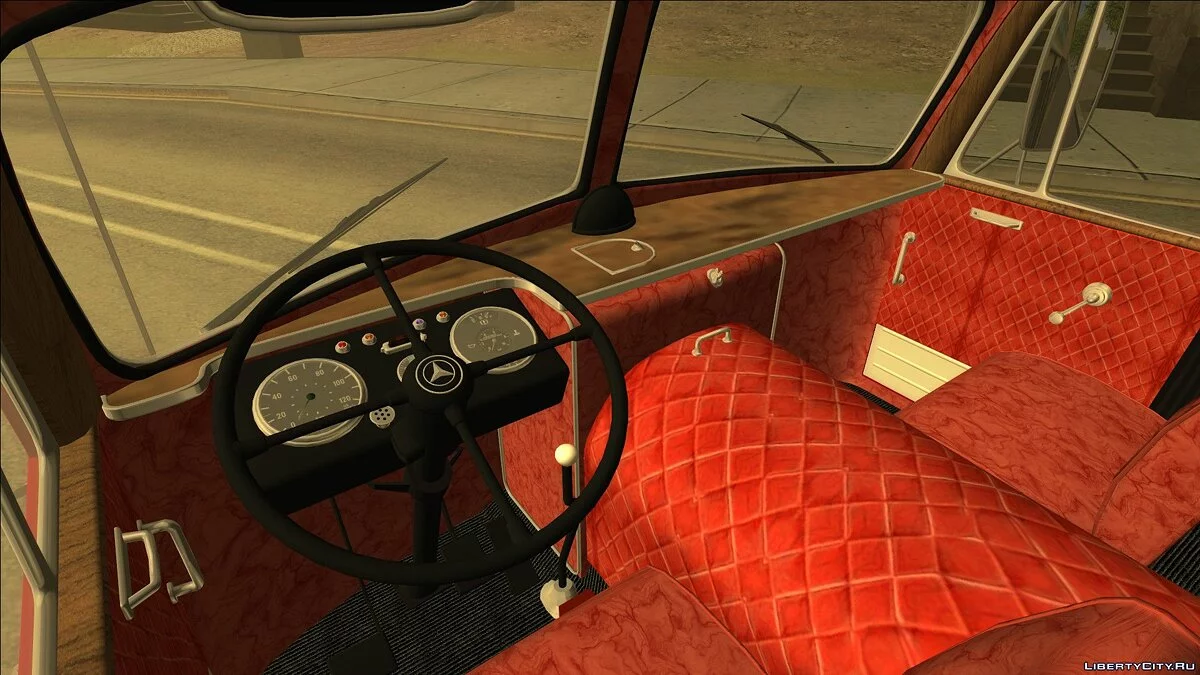 Truck Mercedes-Benz LP 321 1959 — VEHFUNCS, IMVEHFT і STEERING / GTA San Andreas