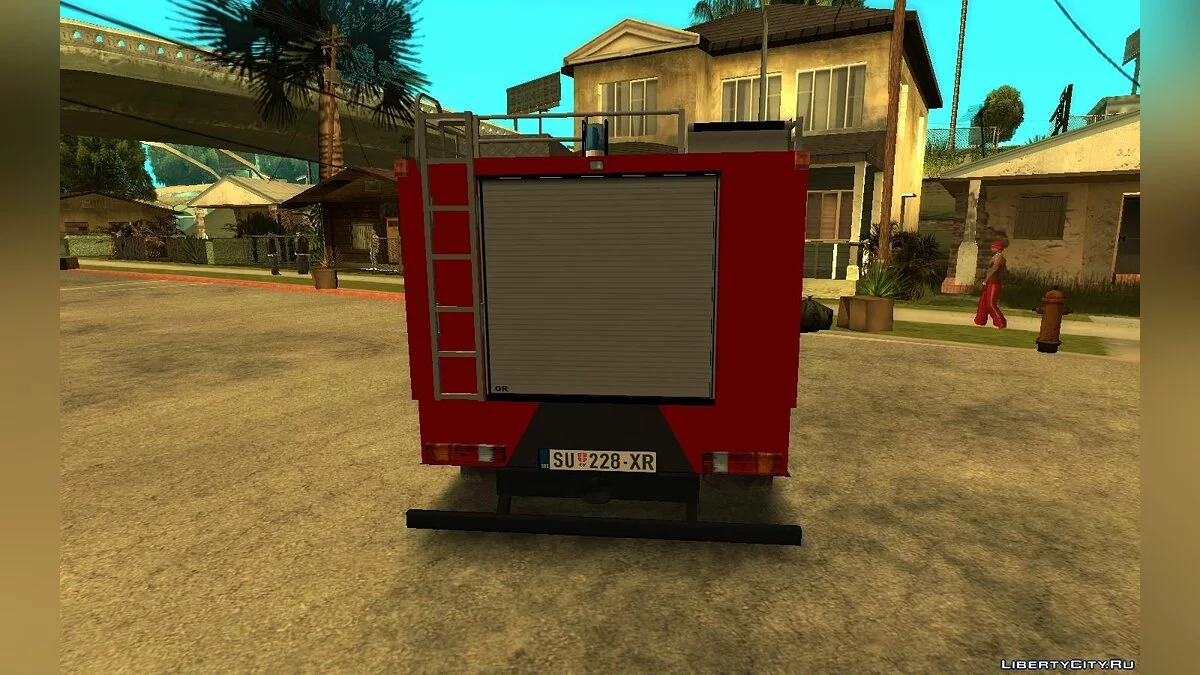 TAM 190 T15 [Подвійна кабіна] Пожежники / GTA San Andreas
