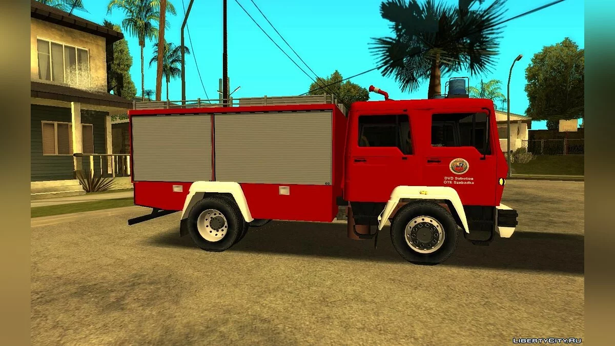 TAM 190 T15 [Подвійна кабіна] Пожежники / GTA San Andreas