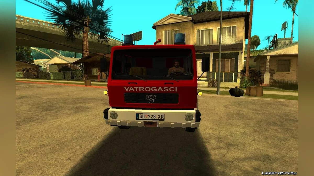 TAM 190 T15 [Подвійна кабіна] Пожежники / GTA San Andreas