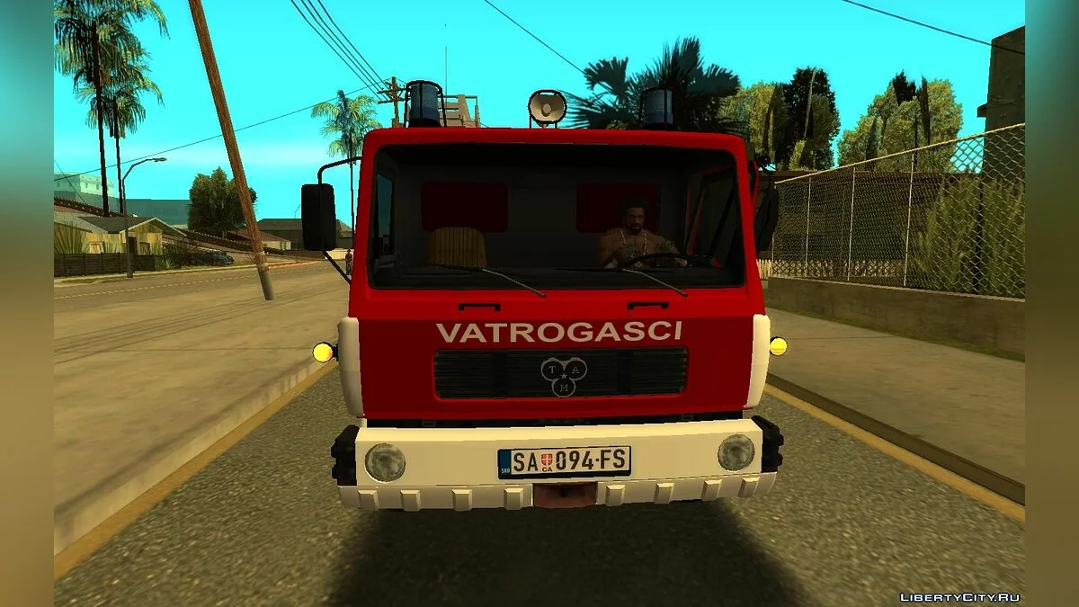 TAM 190 T15 Firefighters / GTA San Andreas