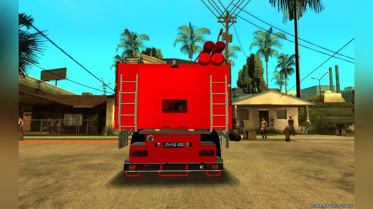 FAP塞尔维亚消防车 / GTA San Andreas