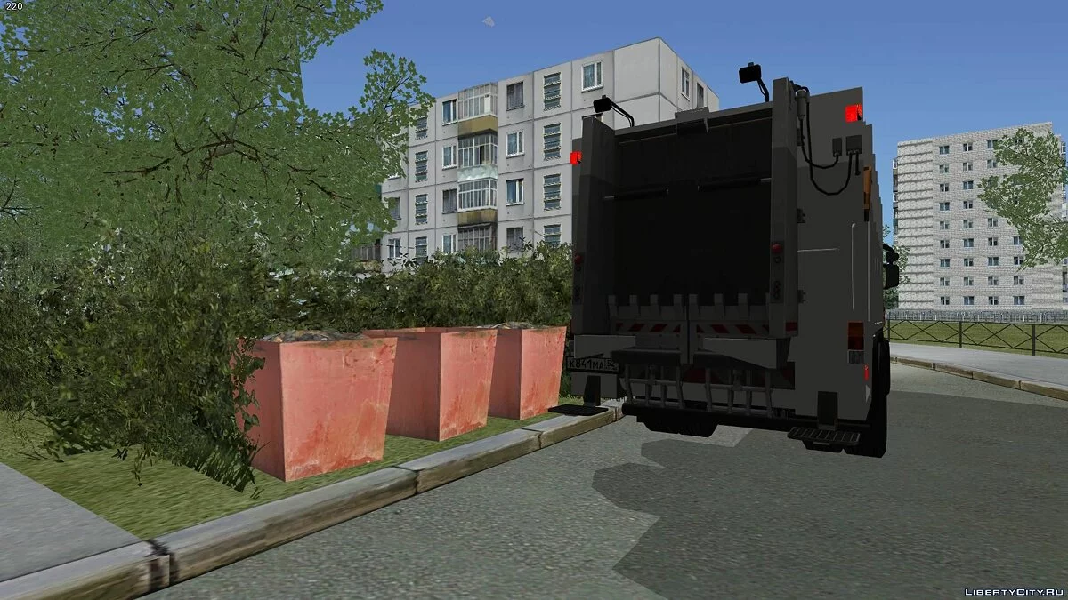 Scania P420 — Garbage Truck / GTA San Andreas