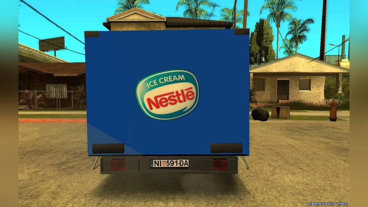 Zastava Rival Ice Cream Truck / GTA San Andreas
