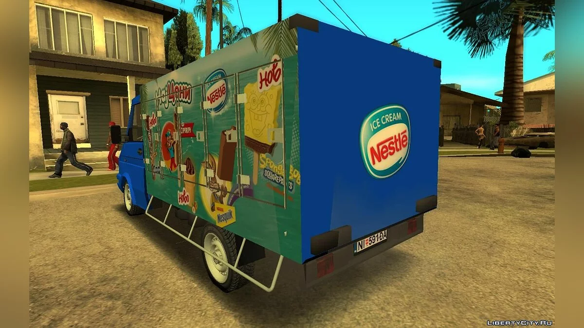 Zastava Rival Ice Cream Truck / GTA San Andreas