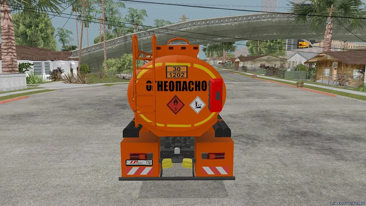 MAN TGS 18.480 Fuel Tanker / GTA San Andreas