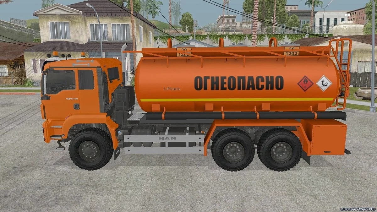 MAN TGS 18.480 Fuel Tanker / GTA San Andreas