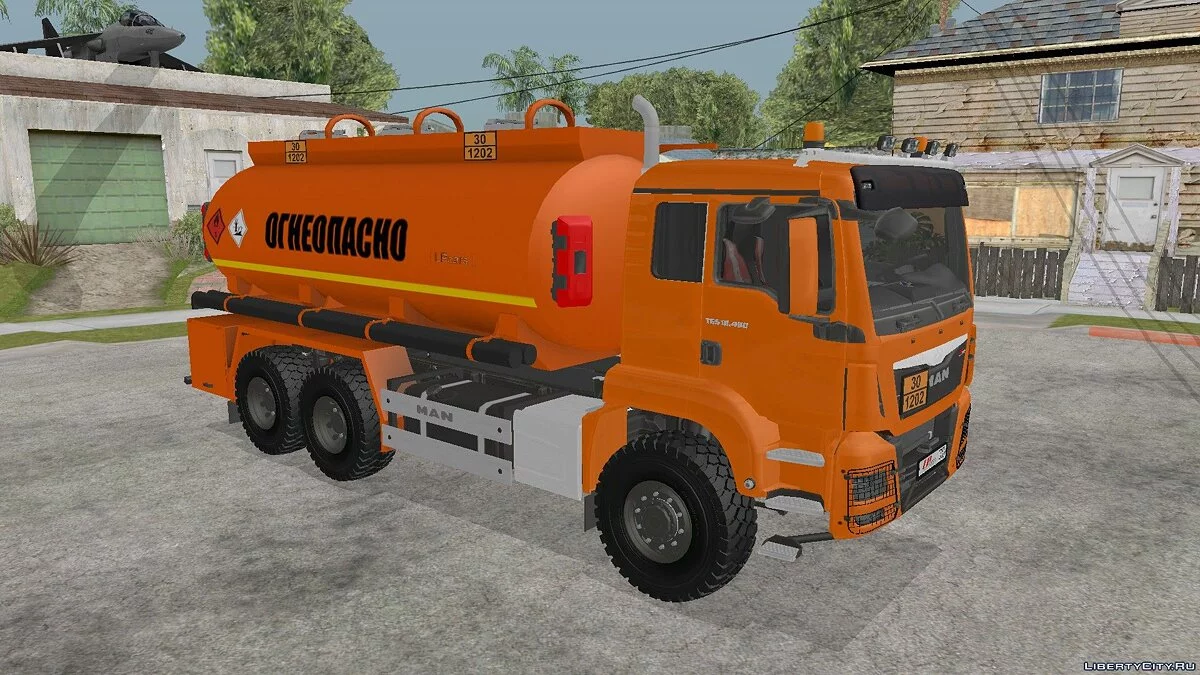 MAN TGS 18.480 Fuel Tanker / GTA San Andreas