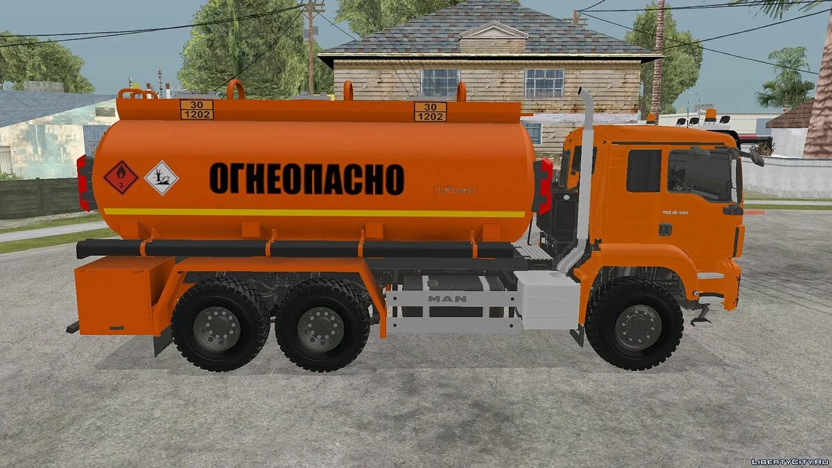 MAN TGS 18.480 Fuel Tanker / GTA San Andreas