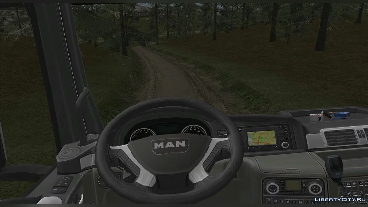 MAN TGS 480 Timber Truck / GTA San Andreas