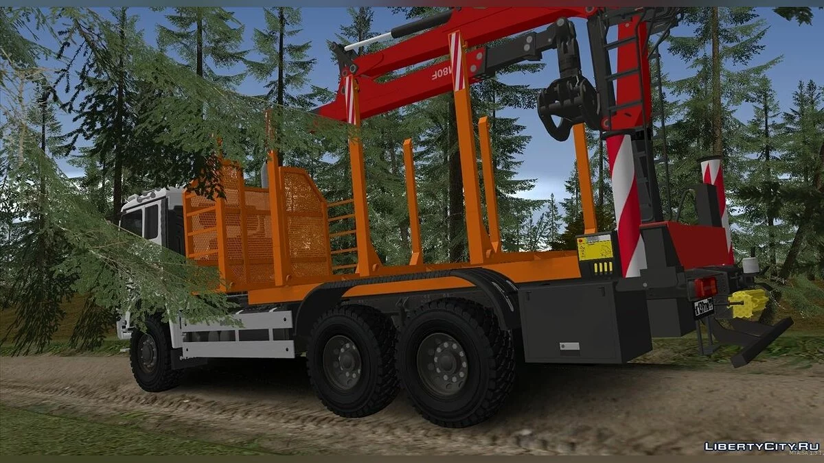 MAN TGS 480 Timber Truck / GTA San Andreas