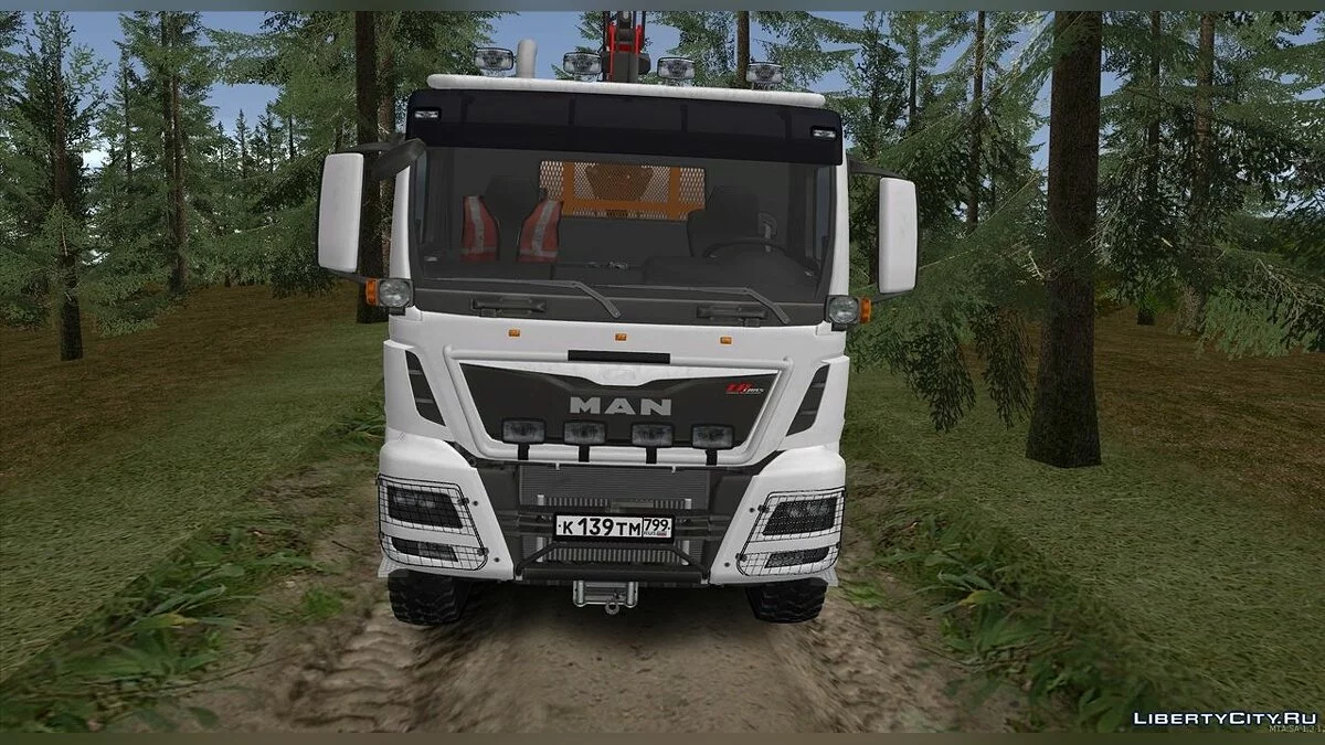 MAN TGS 480 Timber Truck / GTA San Andreas