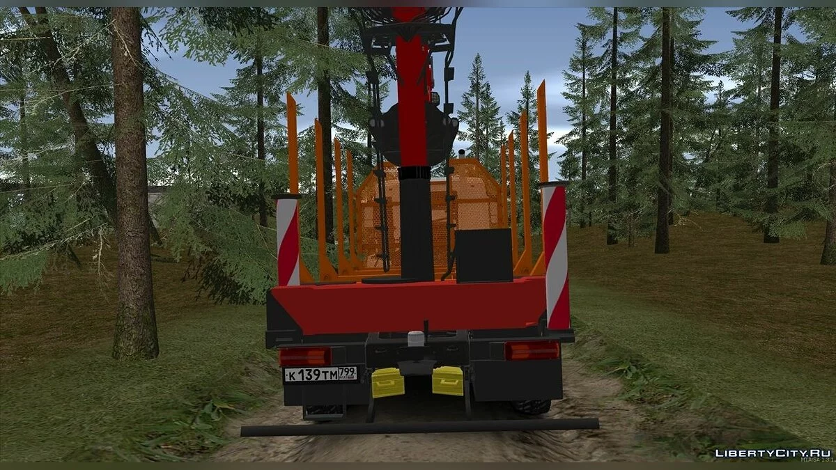 MAN TGS 480 Timber Truck / GTA San Andreas