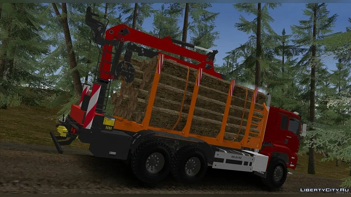 MAN TGS 480 Timber Truck / GTA San Andreas