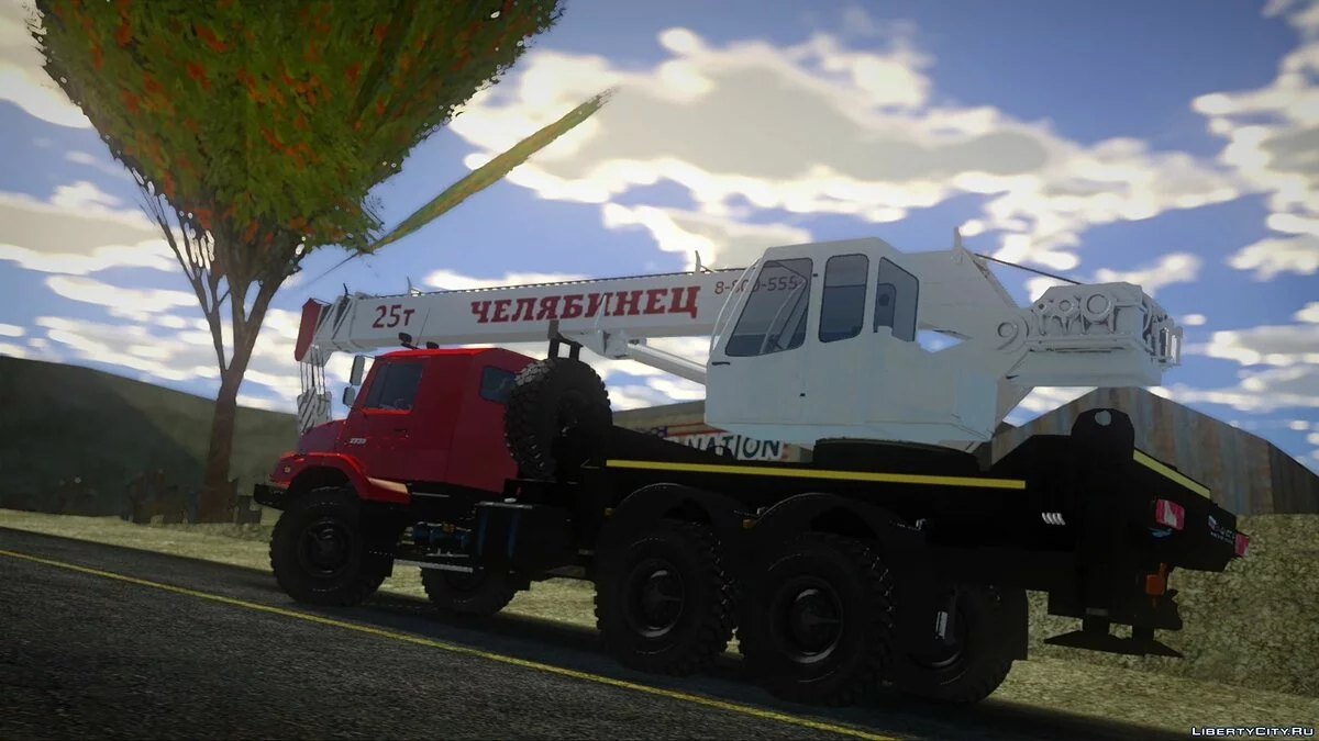 Mercedes-Benz Zetros 2733 Crane / GTA San Andreas